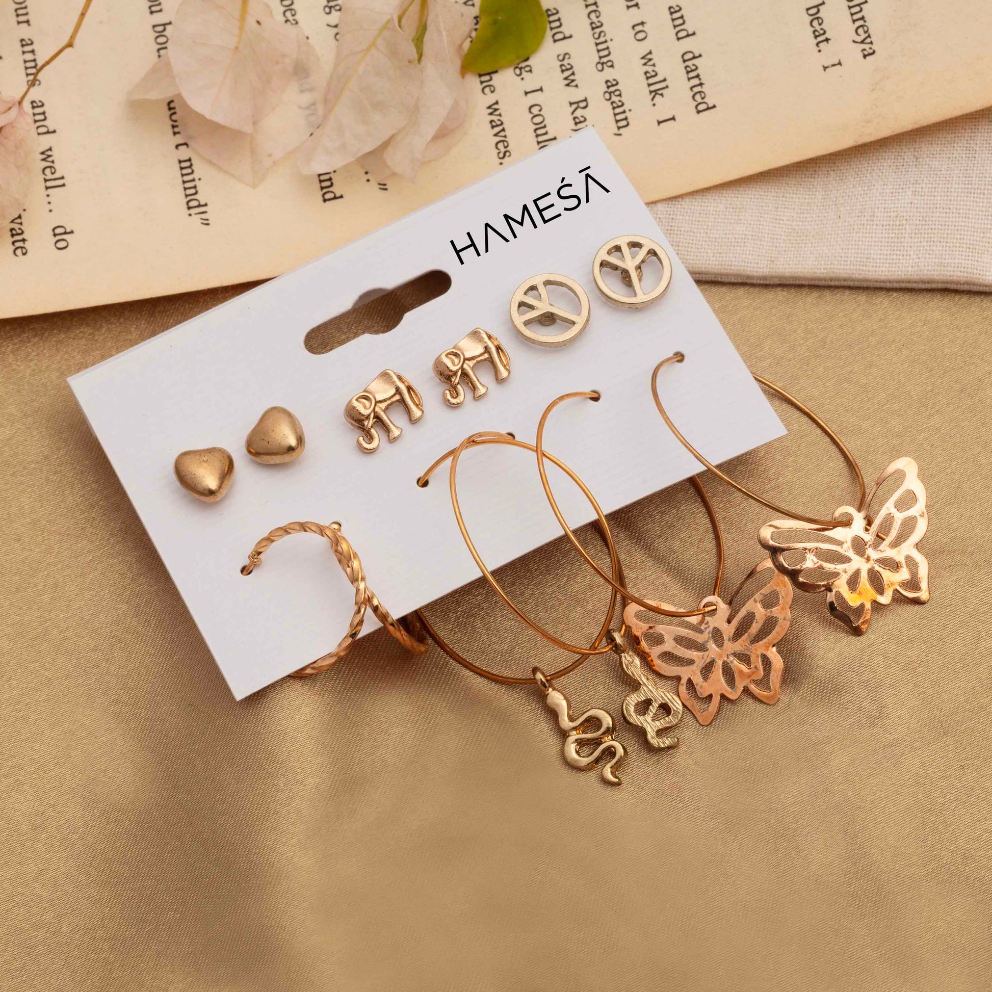 Shop Trendy Butterfly Earring Stack for Women Online