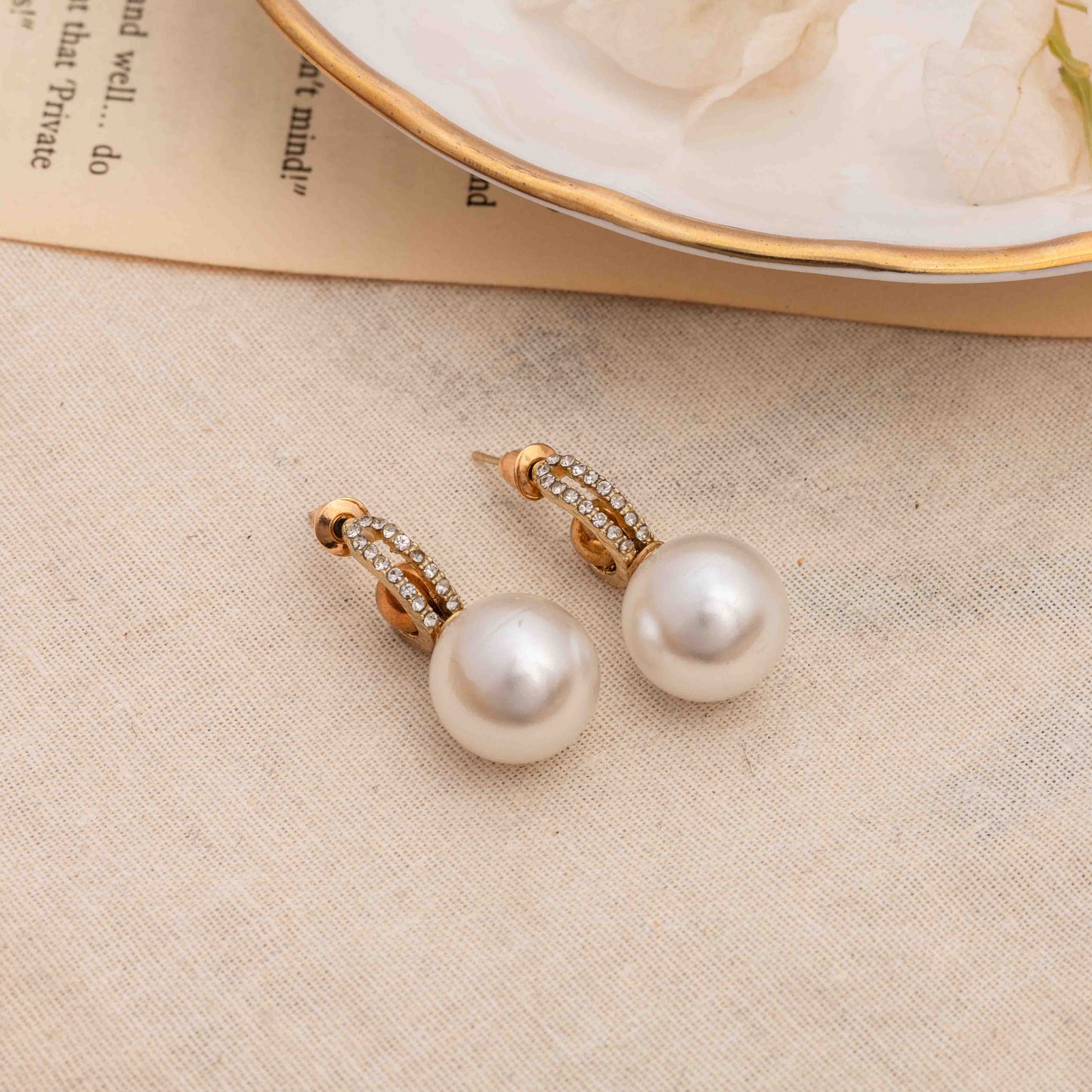 Elegant-Big-Pearl-Earring For Her