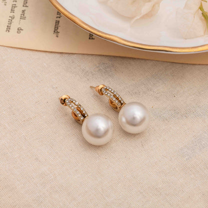 Elegant-Big-Pearl-Earring For Her