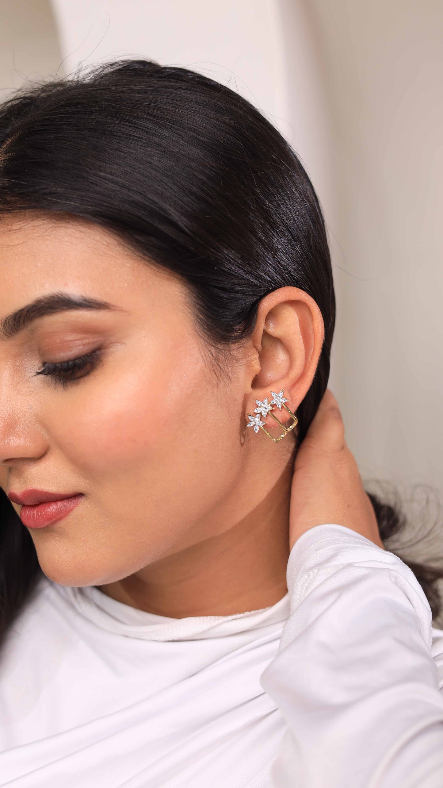 3-Star-Studded-Earring