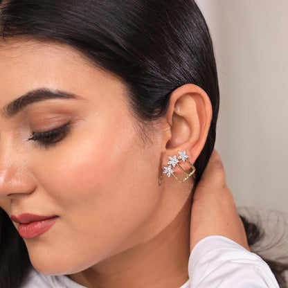 3-Star-Studded-Earring For Women