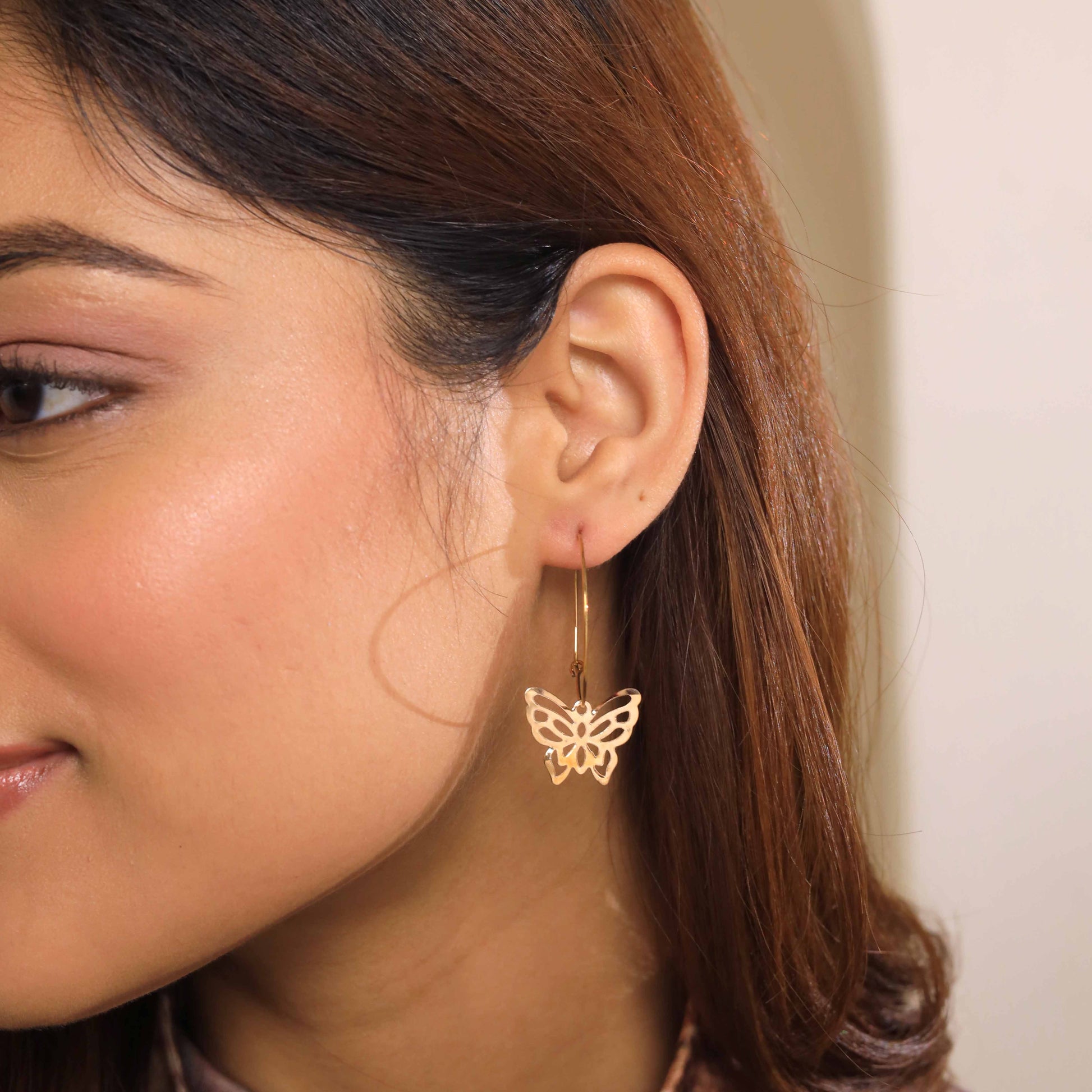 Stylish Butterfly Earring Stack for Women 