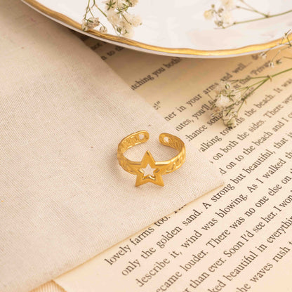 Star Shaped Ring for Her