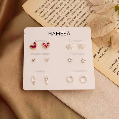 Stone stud Earrings